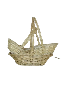 S/3 Bleeched Field Baskets