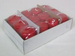 Pillar Candle 50/35 x 12 Rubin Red