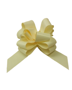 50mm Eggshell Pull Bows x 20 Pcs