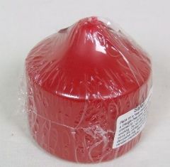 80/80 Chapel Candle Rubin Red