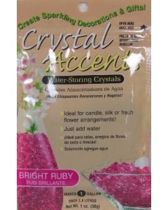 Crystal Accents - Bright Ruby