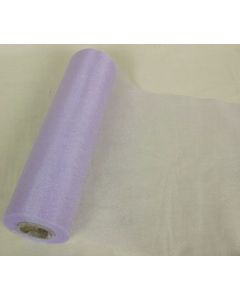 Organza Snow Sheer/Roll Lilac 29cm x 25mts