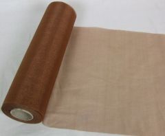 Organza Snow Sheer-Roll Copper 29x25