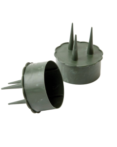 2 Inch Candle Holder - Green x 10 (SM001)