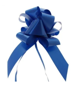 50mm Royal Blue Pull Bow's x 20