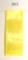 Double Face Satin 3.5mmx50Mtr Light Yellow