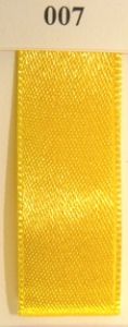 Double Face Satin 3.5mmx50Mtr Yellow