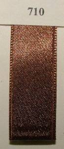 Double Face Satin 16mm x 50mtr Brown