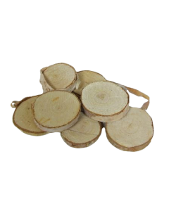 Birch Woodslices Round