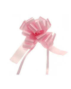 31mm Pull Bows Baby Pink x 30