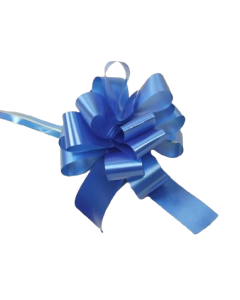 31mm Royal Blue Pull Bows x 30pcs