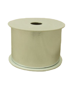 50mm x 25yds Silver Metallic Ribbon