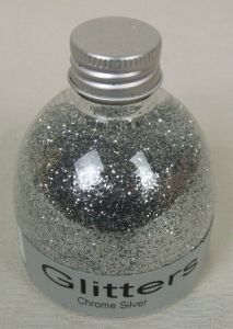 Flower Glitter - Chrome Silver 150ml