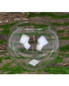 Glass Bubble Bowl 25 x 21cm
