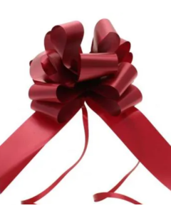 50mm Burgundy Pull Bows x 20