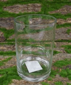 Glass Cylinder 15 x 10cm