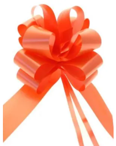 50mm Pullbows x 20 Orange