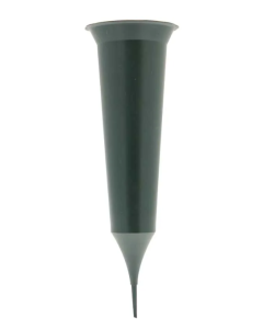 32cm Green Spike Grave Vase x 5 Pcs
