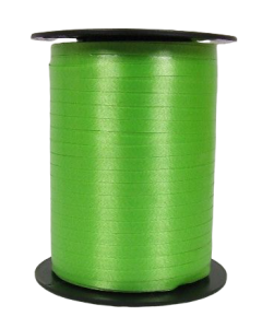 5mm x 500mtr Curling Ribbon Lime Green
