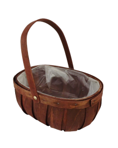 Trug Newent Dark Brown 28 x 21 x 10cm
