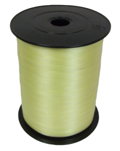 5mm x 500mtr Curling Ribbon Cream