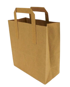 Medium Bag Brown Paper 22 x 25 x 11cm  x 250 Pcs