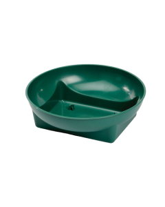 Large Square Round Dish Green x 10