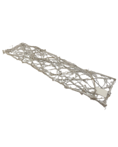 Willow Net 93 x 24cm Stone Washed White