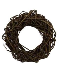 Willow Wreath 30cm Natural