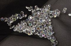 6mm Decor Diamante Diamonds 500g Iridescent