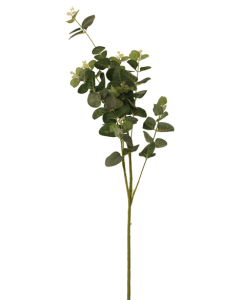 92cm Eucalyptus Spray 50 Leaves Green