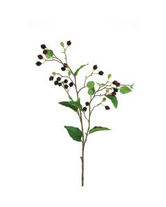 Blackberry Spray 85cm Red/Burgundy