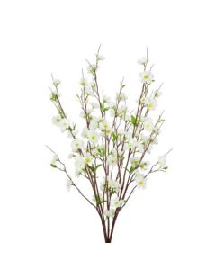 Apple Blossom Bush 73cm Cream