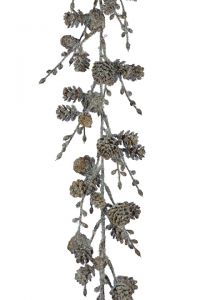 Iced Cone Garland 150cm