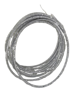 180cm Glittered Rope Silver