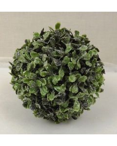 Boxwood Ball W Ice D15Cm