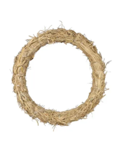 25cm Straw Wreath (AP001)
