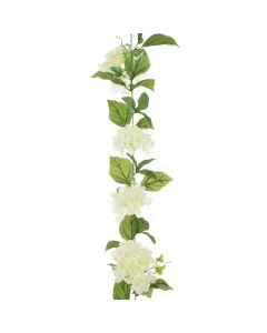 Hydrangea Garland 180cm Cream