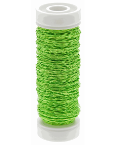 Bullion Wire Lime Green (0.3mm x 25g)