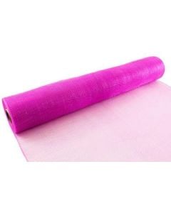 Eleganza Deco Mesh 53cm x 9.1m (10yds) Fuchsia