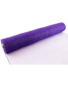 Eleganza Deco Mesh 53cm x 9.1m (10yds) Purple