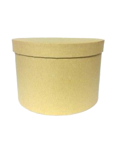 Kraft Hatbox D - 21cm