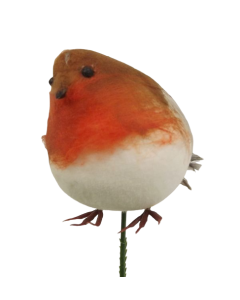 18cm (Inc Stem) Fat Robin Pick