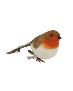 12cm Fat Robin Clip