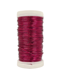 Metallic Wire Hot Pink (0.5mm x 100g)
