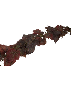 180cm Outdoor Grape Leaf Garland WR Purple