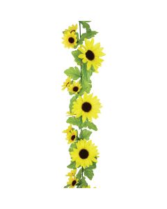Sunflower Garland 180cm Yellow