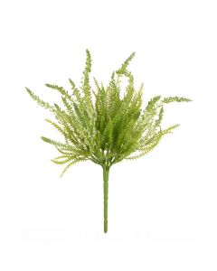 Heather Bush White x 9 Stems 33cm