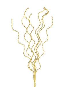 Jewelled Curly Stem Bundle 90cm Gold