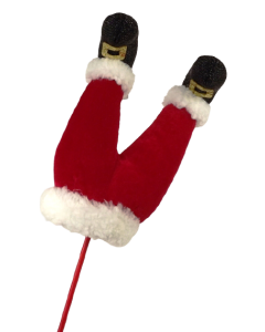 Santa's Legs Pick 70cm